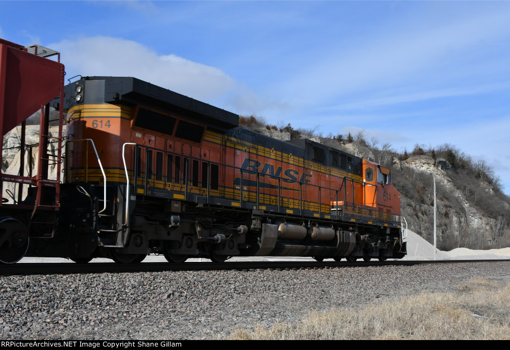 BNSF 614 Roster